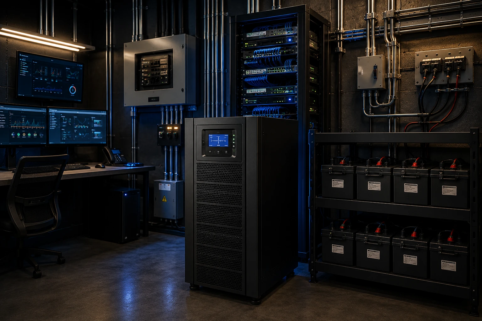 Mantenimiento de UPS y respaldo eléctrico
