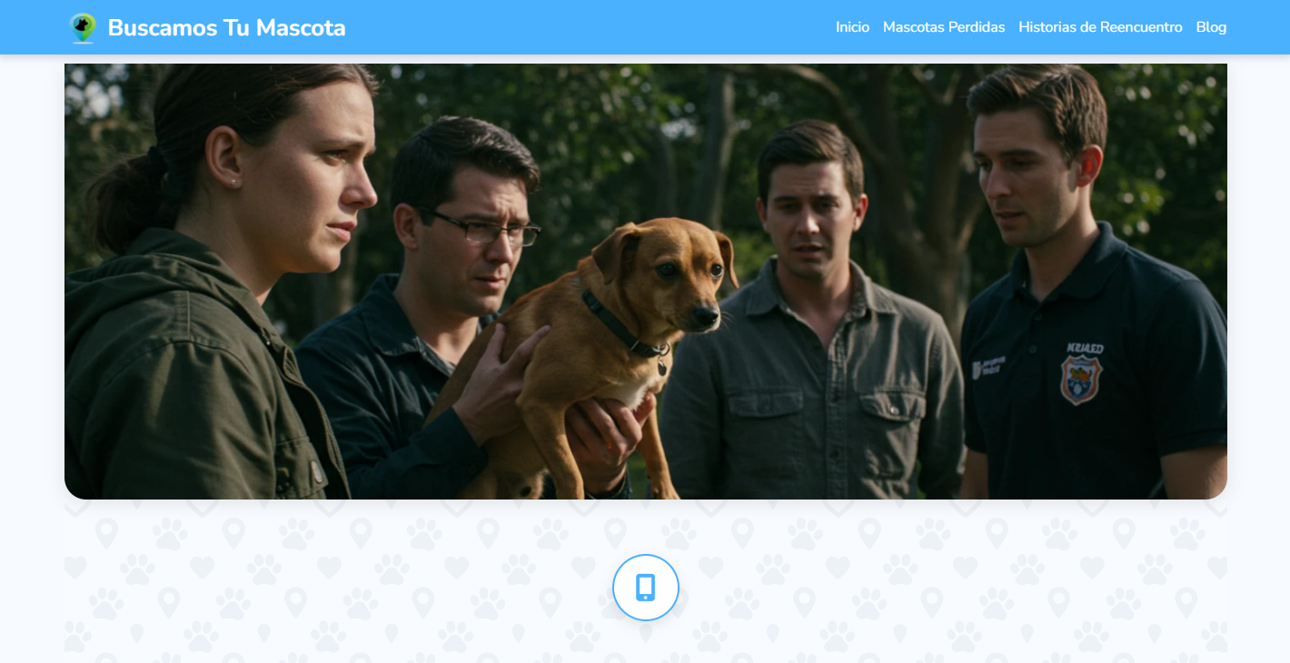 Buscamos tu mascota