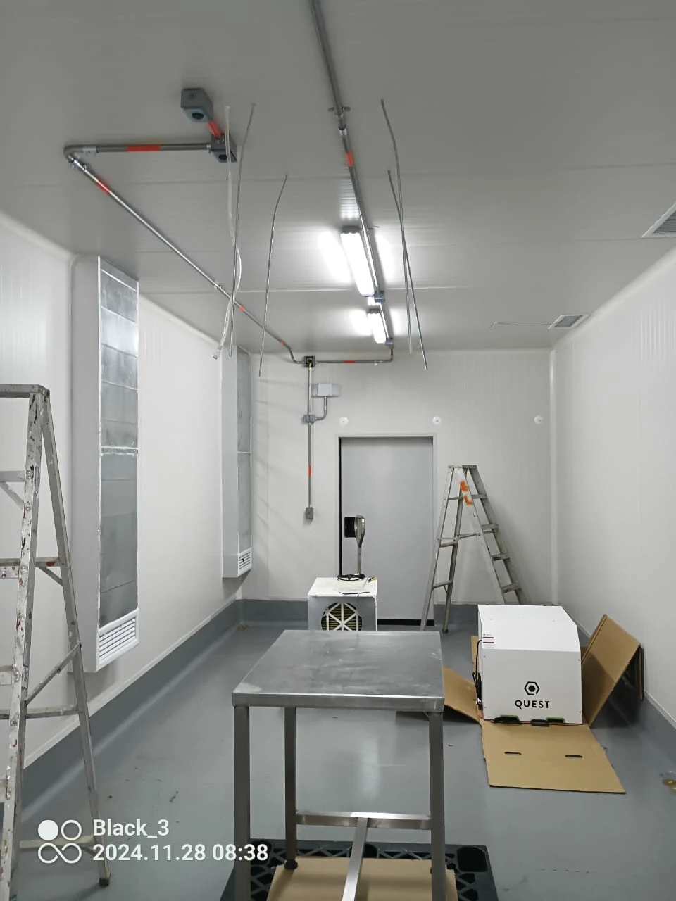 Adecuación eléctrica a cuarto de secado