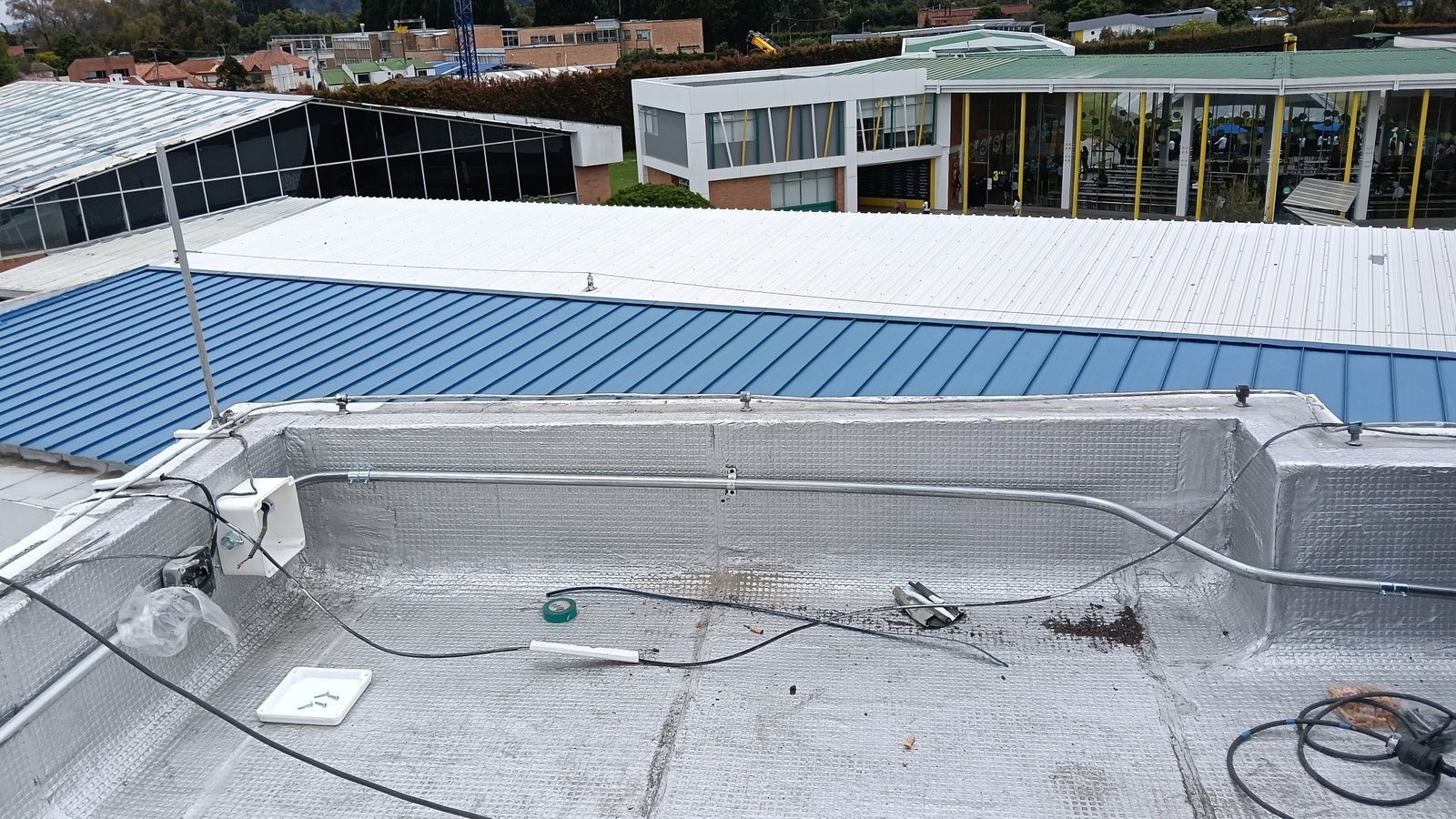 Instalación de alarma de pánico